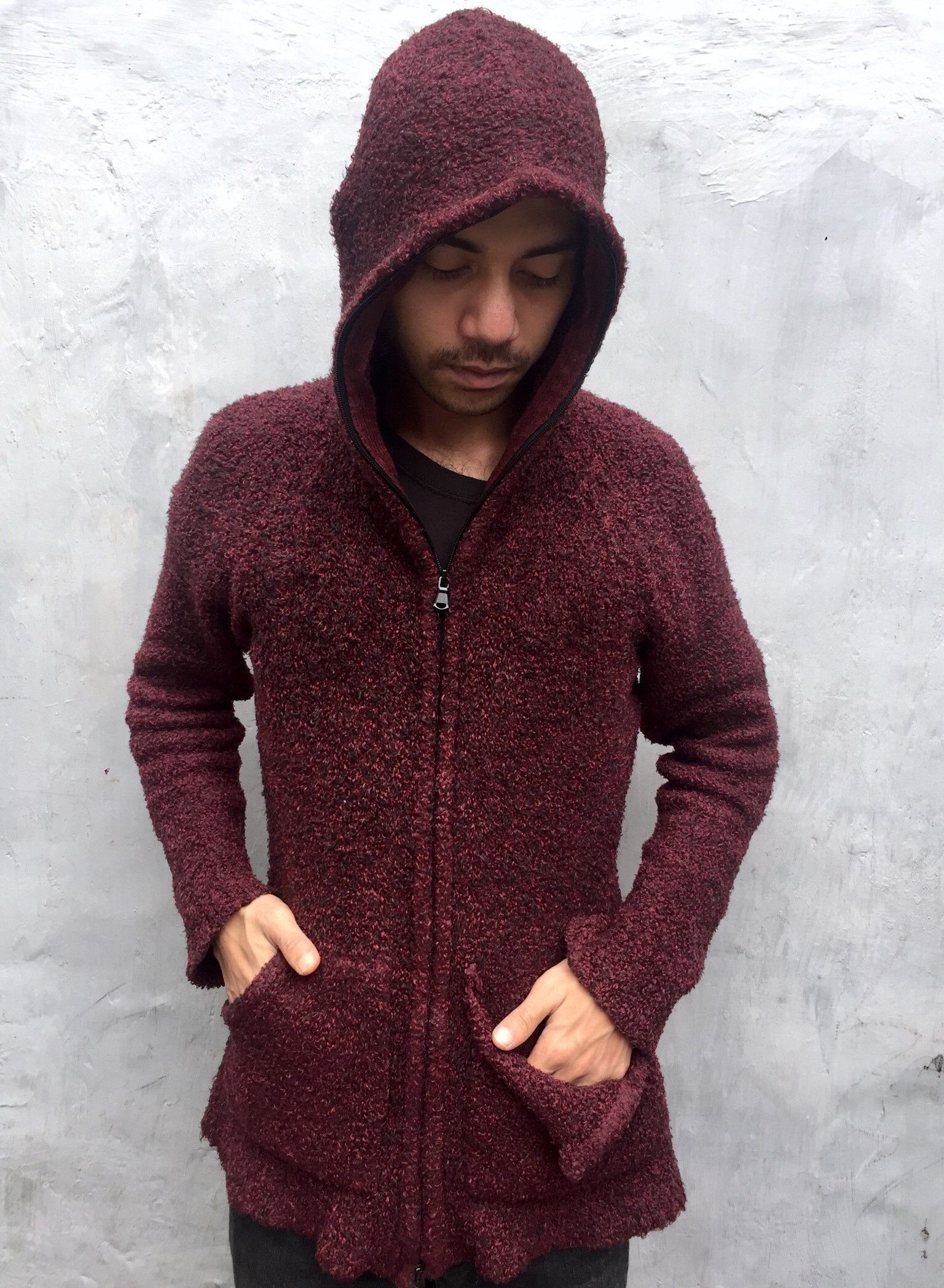 semanticdesign Sematic Design Full Zipper Fuzzy M-L Size US L / EU 52-54 / 3 - 7 Thumbnail