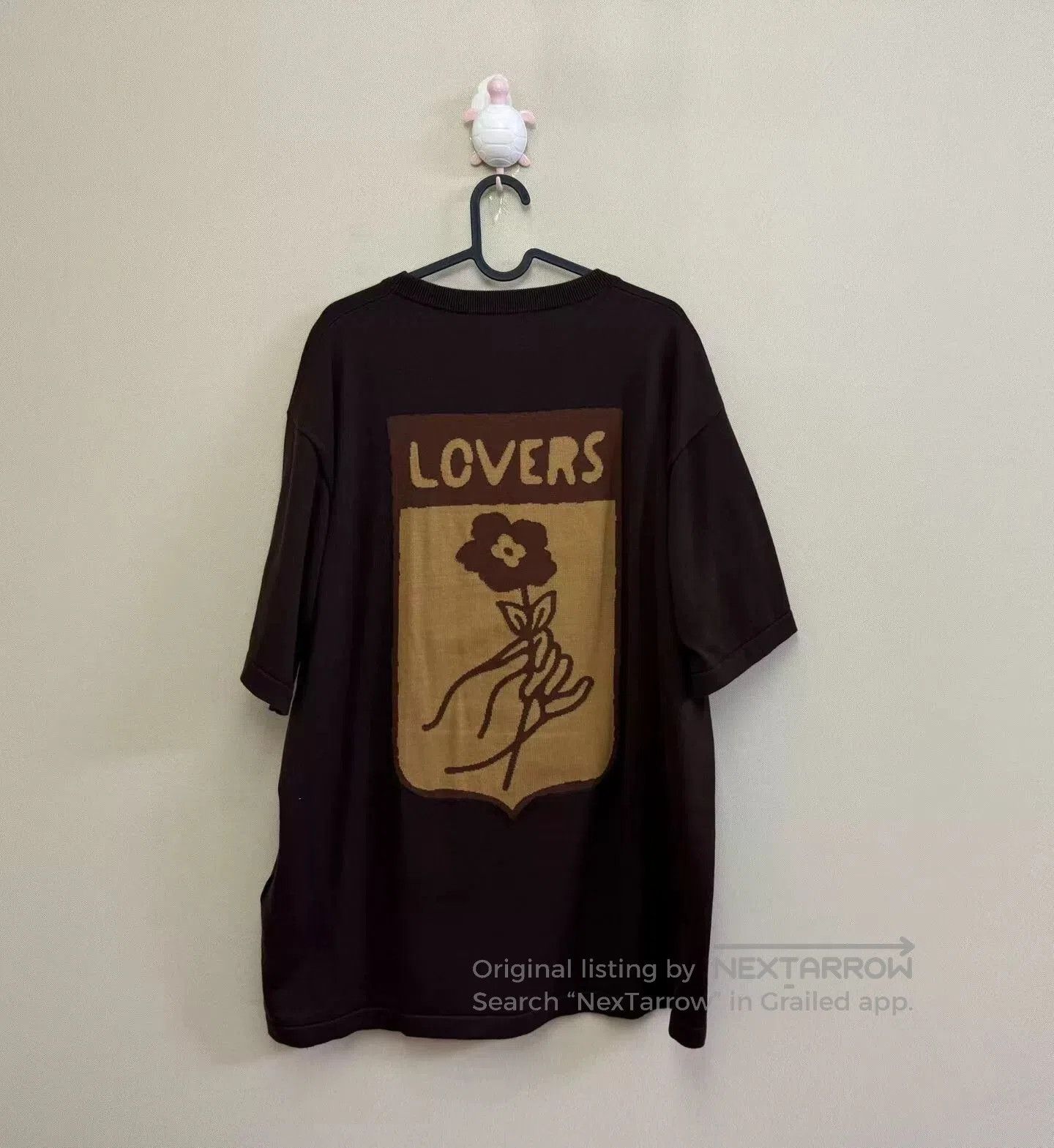 Louis Vuitton louis vuitton logo knitted short sleeve top. Size US XXL / EU 58 / 5 - 4 Thumbnail