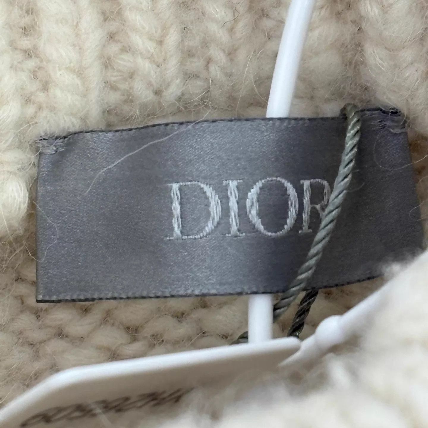 Dior Dior x Kenny Scharf Beige Wool Sweater S (Goat Embroidery) Size US S / EU 44-46 / 1 - 3 Thumbnail