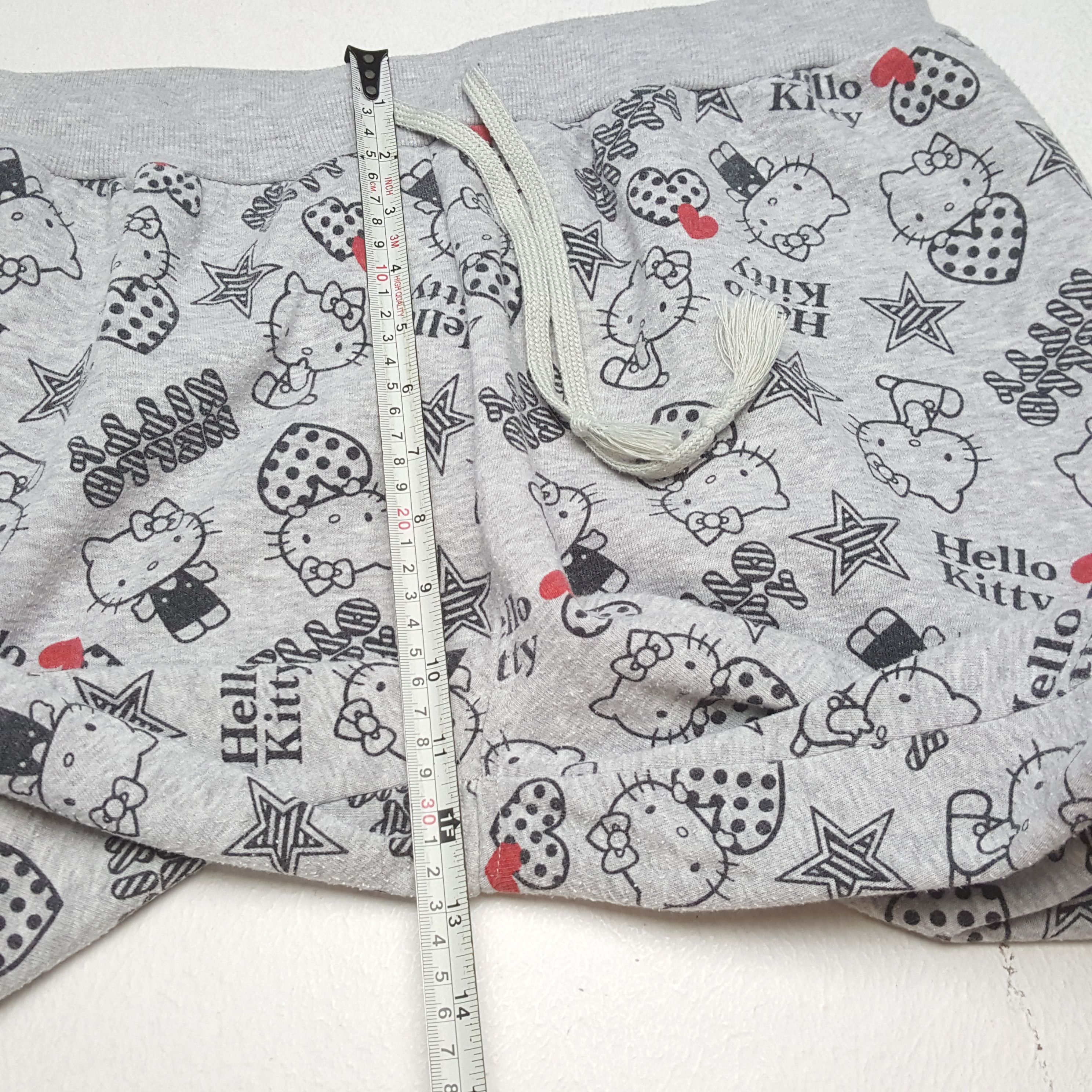 Cartoon Network × Vintage HELLO KITTY Cartoon Character Fullprint Joggers Pants Size US 30 / EU 46 - 8 Thumbnail