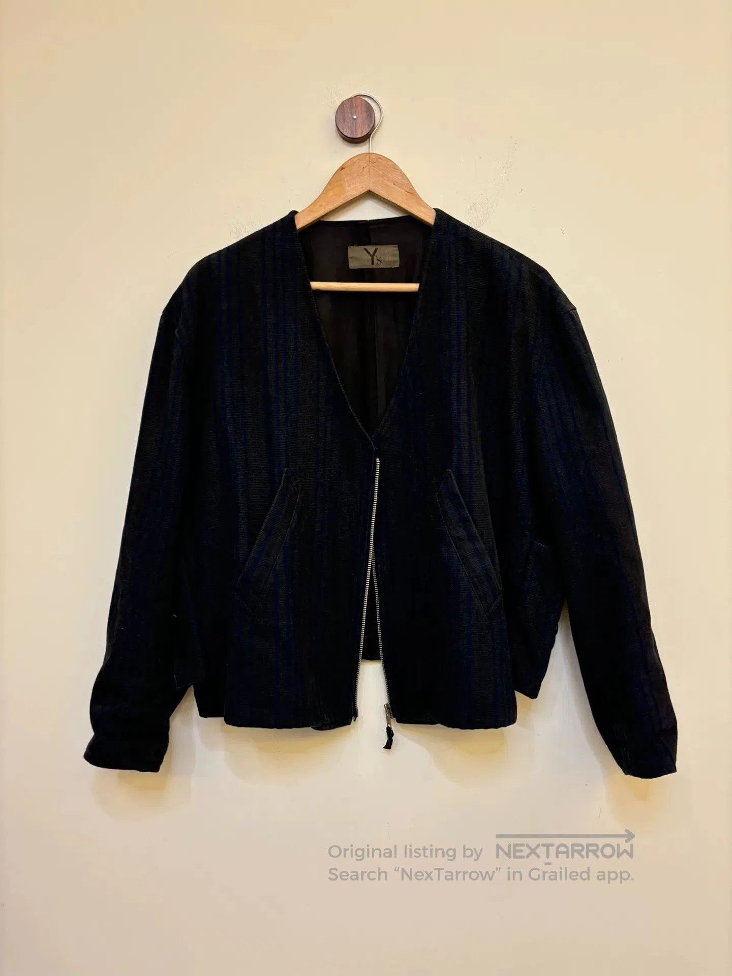 Yohji Yamamoto Y'S Yohji Yamamoto Short Wide Jacket. Size M / US 6-8 / IT 42-44 - 1 Thumbnail