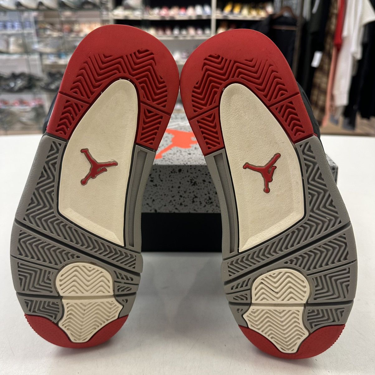 Nike Size 6Y (7.5W) - Nike Air Jordan 4 Retro GS Bred Reimagined Size US 7.5 / IT 37.5 - 5 Thumbnail