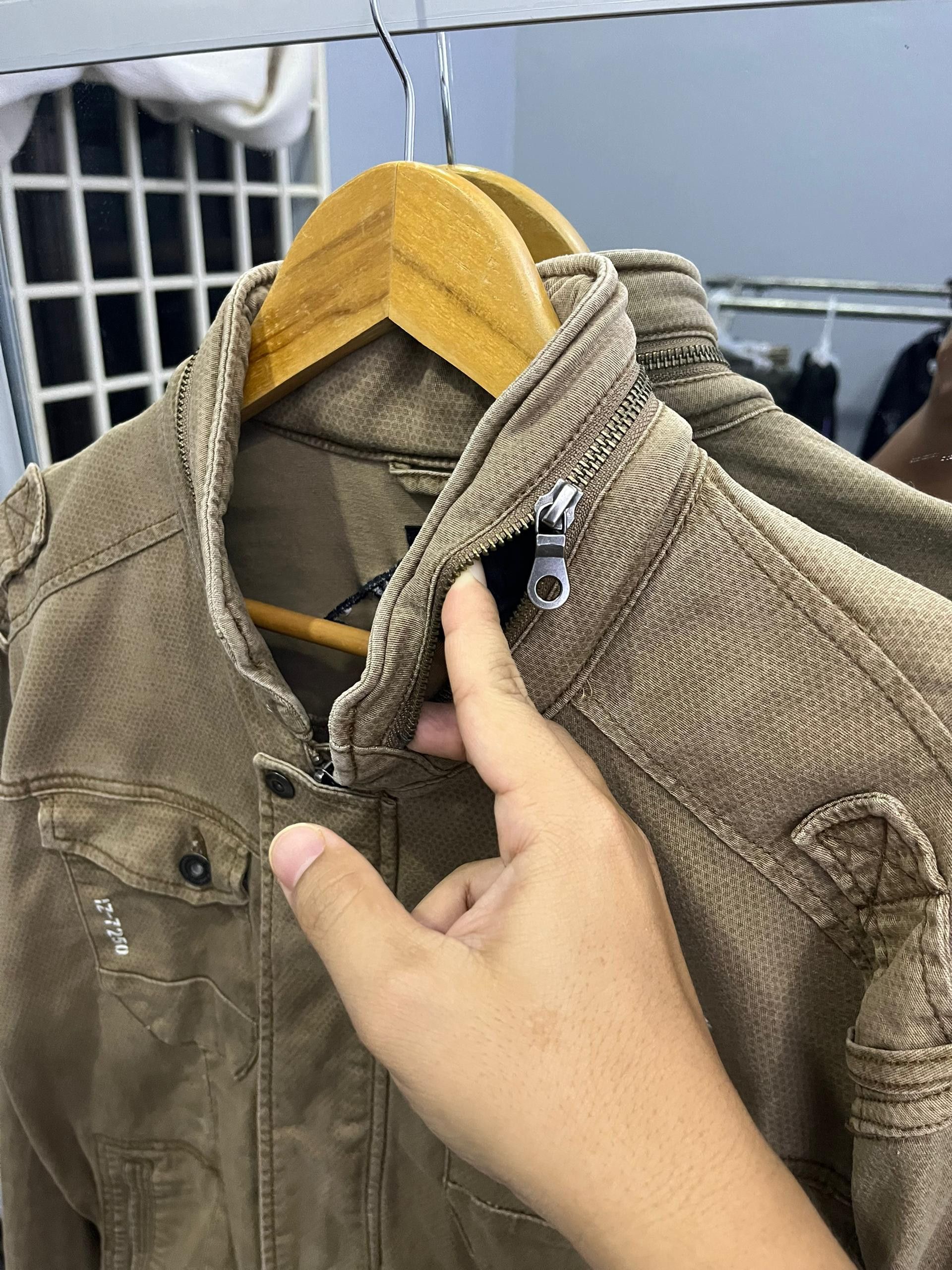 Japanese Brand I’Z Frontier Japanese Workwear Jacket w/ Hidden Hood Size US L / EU 52-54 / 3 - 13 Thumbnail