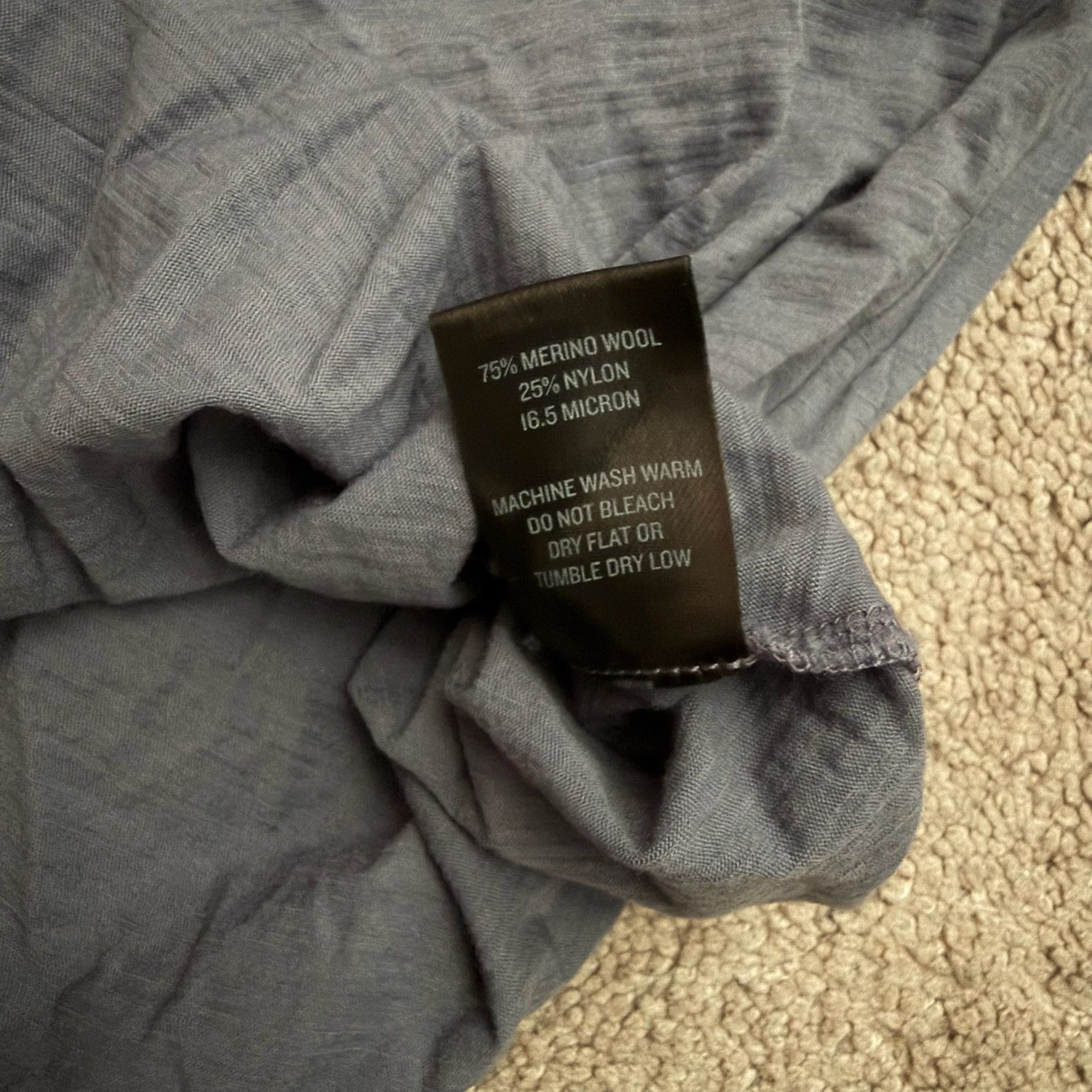 Outlier Dreamweight Raw Cut Longsleeve Shirt NEW Size US M / EU 48-50 / 2 - 3 Thumbnail