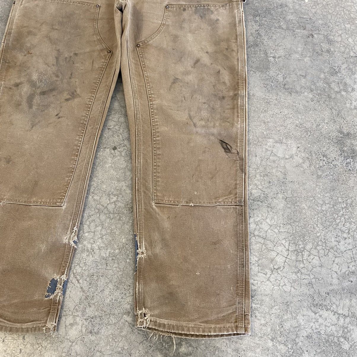 Carhartt VTG Carhartt Double Knee Faded Dirty Carpenter Pants Size US 38 / EU 54 - 9 Thumbnail