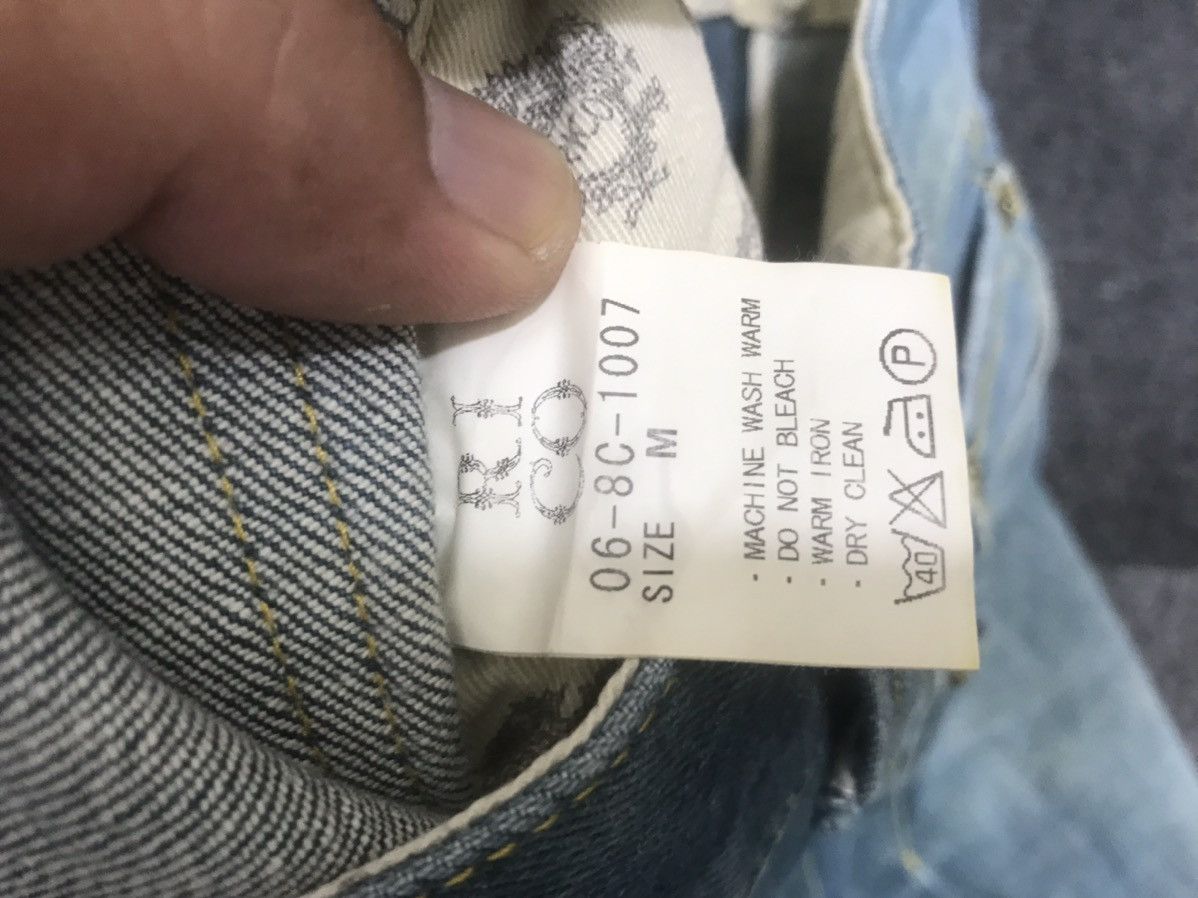 Designer × Japanese Brand RICO Japanese Designer Low Rise Skinny Jeans Size US 32 / EU 48 - 16 Thumbnail
