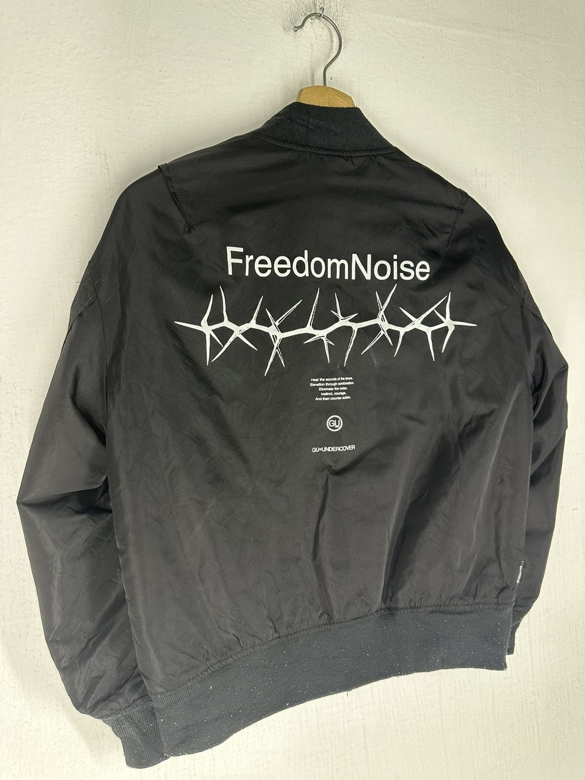GU × Undercover Freedom Noise GUxUNDERCOVER Bomber Jacket Size US S / EU 44-46 / 1 - 13 Thumbnail