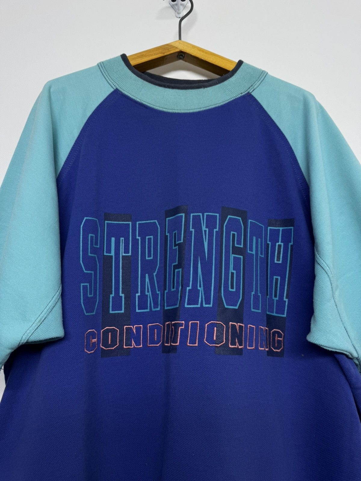Nike Nike strength conditioning shirt 90s vintage rare blue Size M / US 6-8 / IT 42-44 - 3 Thumbnail