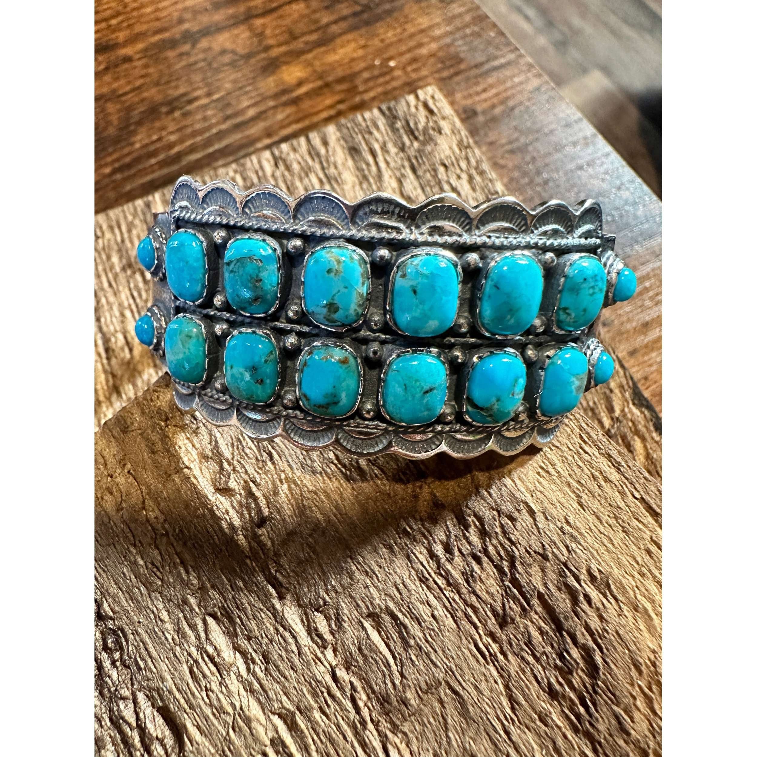 Other Turquoise Elegance: Handcrafted Boho Cuff Bracelet with Gift Size ONE SIZE - 8 Thumbnail