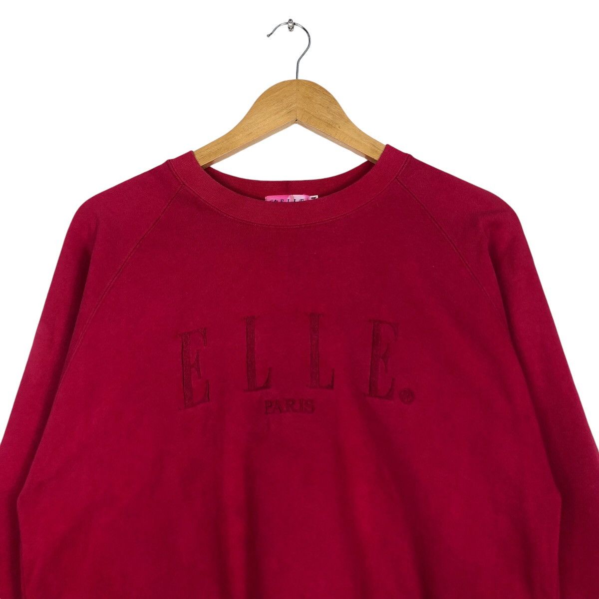 Japanese Brand Vintage Elle Sweatshirt Big Logo Spell Out Small Size US S / EU 44-46 / 1 - 2 Thumbnail