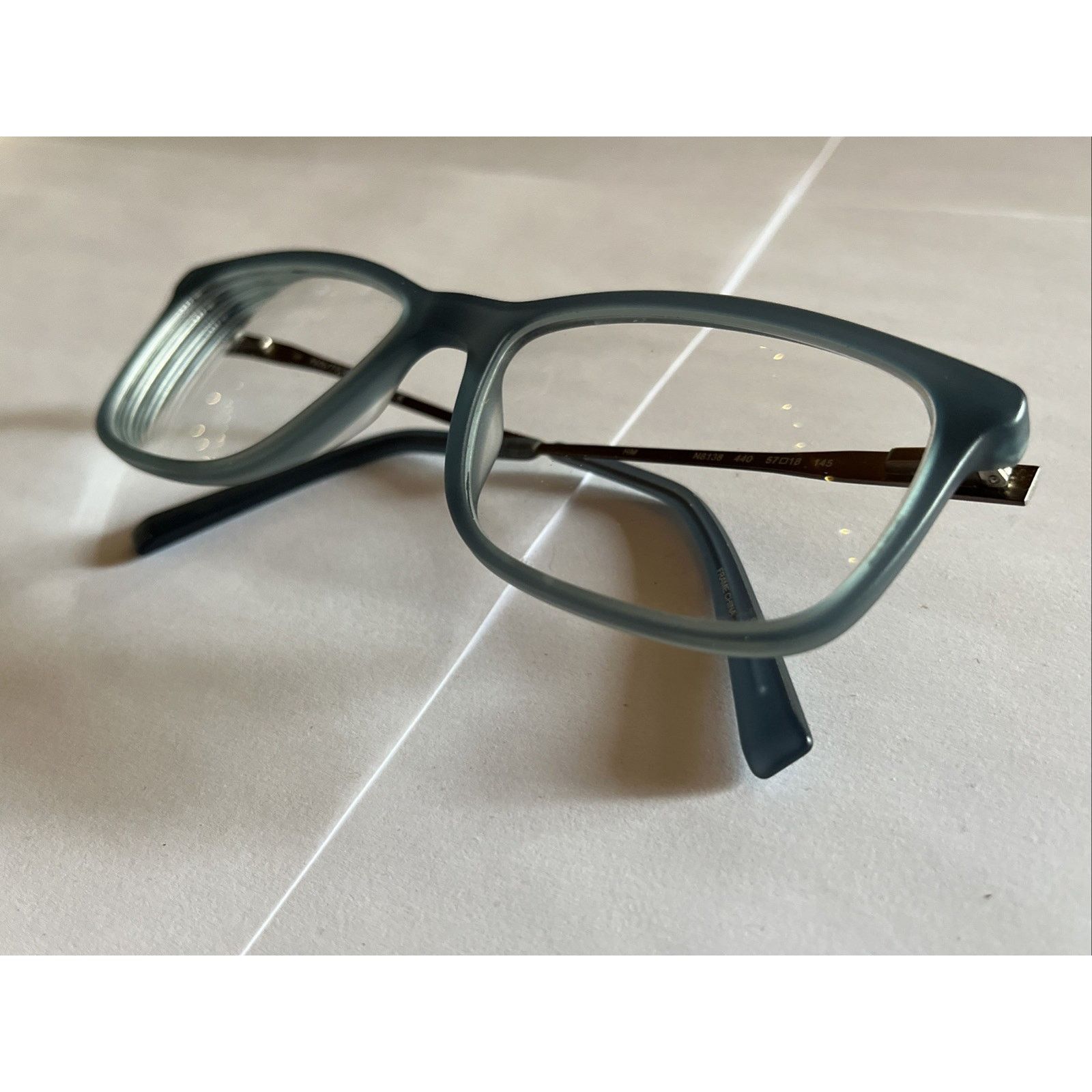 Nautica Nautica Eyeglasses Frames N8138 440 57-18-145 Blue Mens Size ONE SIZE - 6 Thumbnail