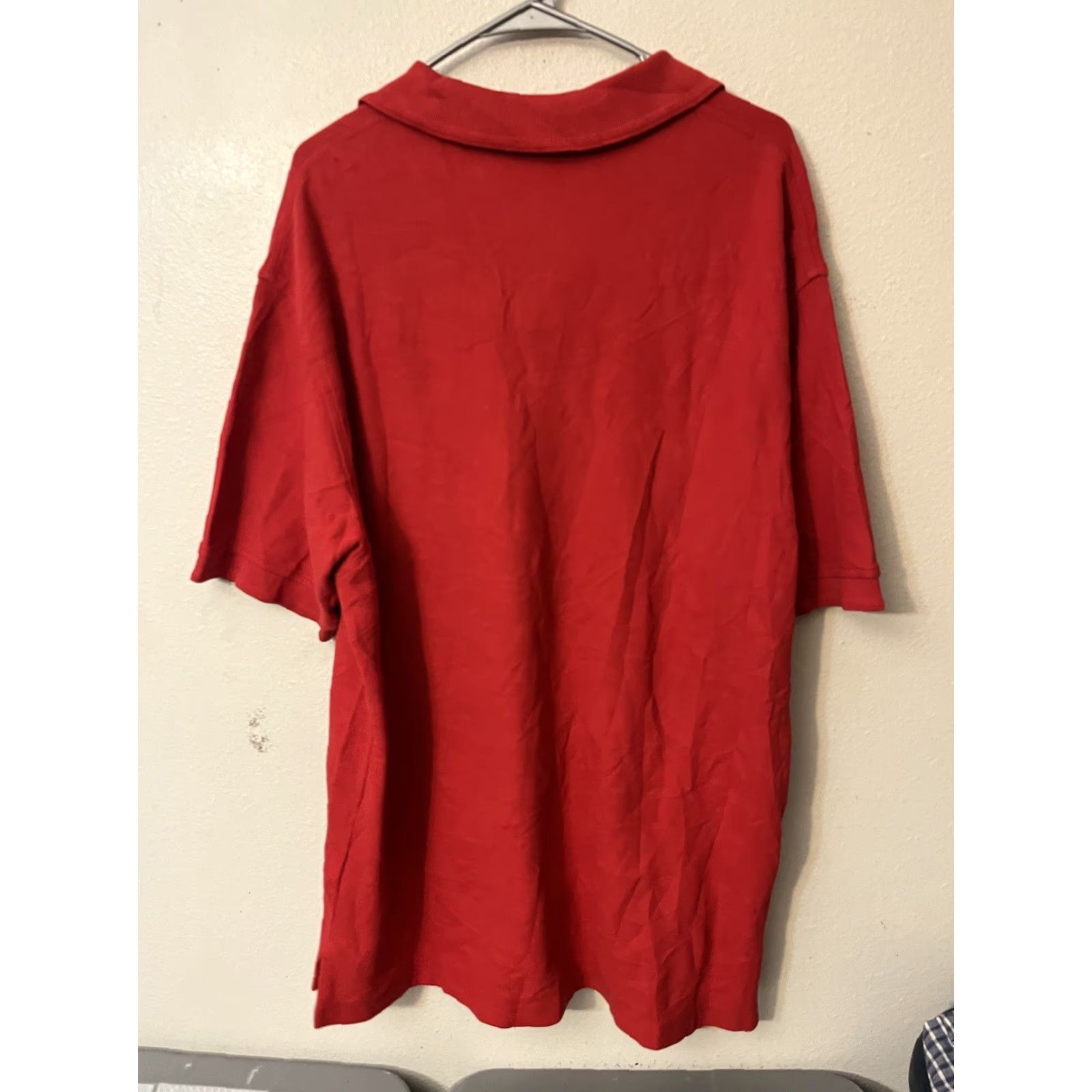 Jos. A. Bank Jos. A. Bank Traveler Polo Shirt Spandex Blend Red XL Men’s Polo Shirt Golf Travel Casual Short Sleeve Solid Cotton Blend Button Collar Mens XL Red Size US XL / EU 56 / 4 - 3 Thumbnail