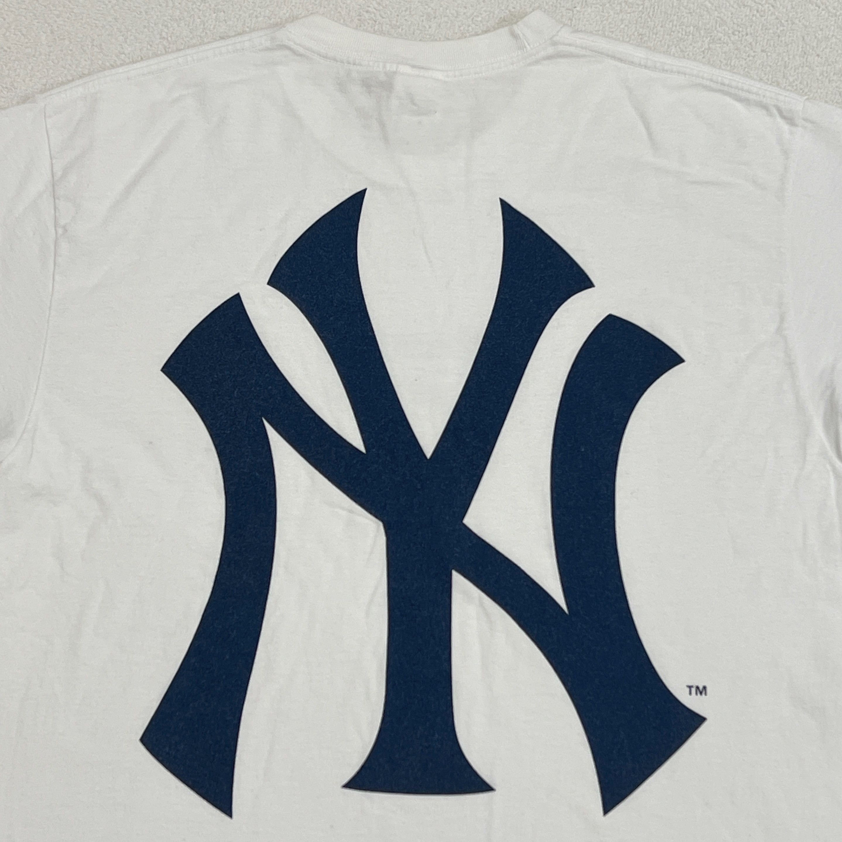 47 Brand × New York Yankees × Supreme Supreme Yankees Box Logo Tee White SS15 Size US XL / EU 56 / 4 - 3 Thumbnail