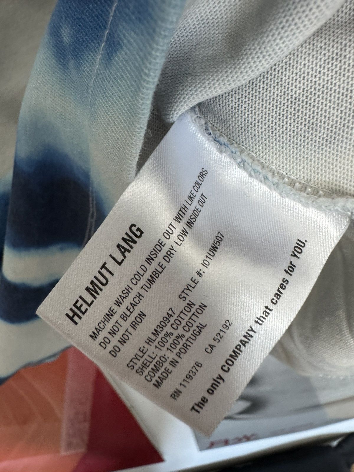 Helmut Lang Helmut Lang Spring Summer 2018 Tour Tee Shirt Shayne Oliver Size US S / EU 44-46 / 1 - 5 Thumbnail
