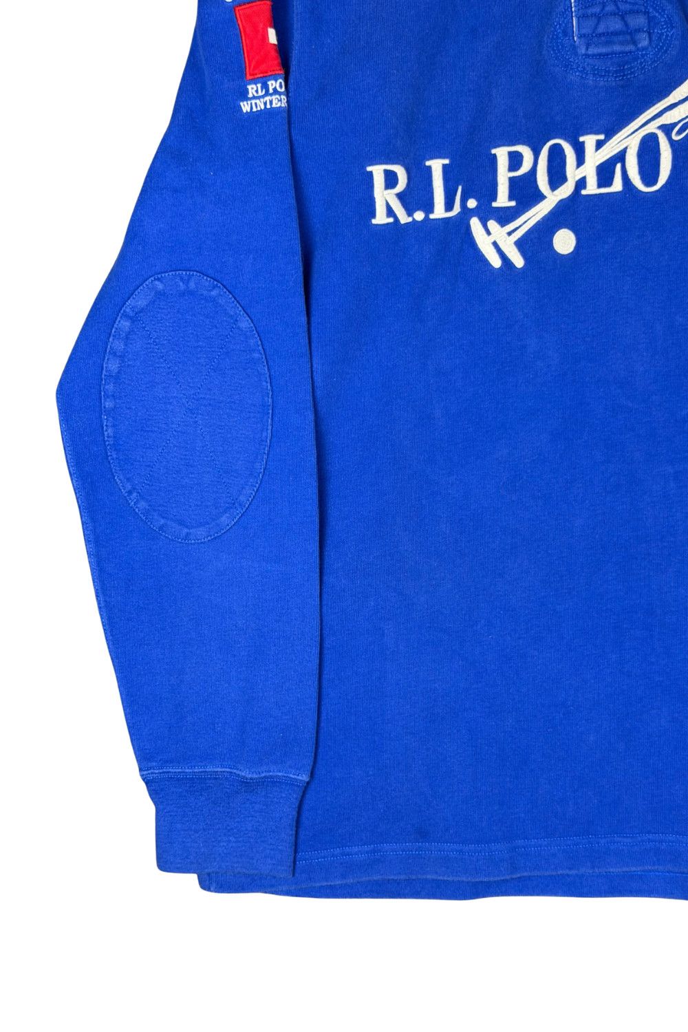 Polo Ralph Lauren 2008 Polo Ralph Lauren Switzerland Rugby Shirt Size US L / EU 52-54 / 3 - 6 Thumbnail
