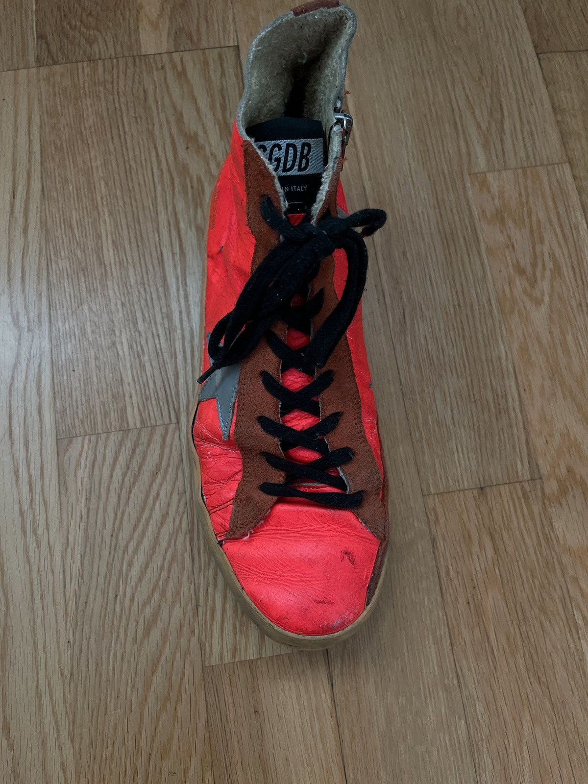 Golden Goose Golden goose Fancy neon orange Mid star Size US 7.5 / IT 37.5 - 6 Thumbnail