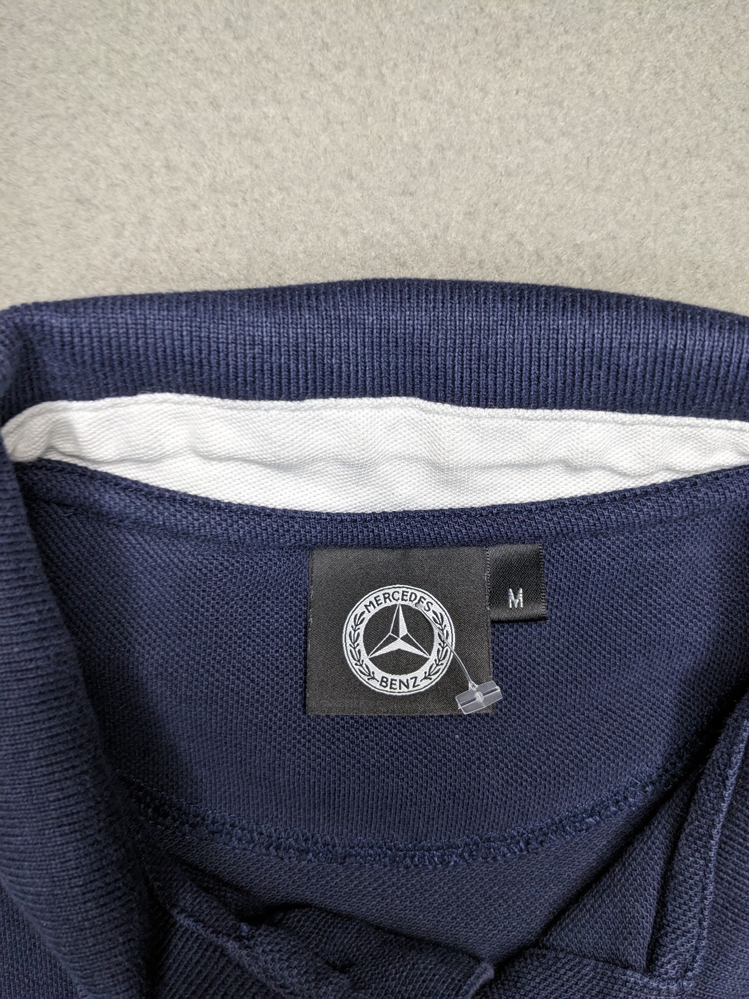 Mercedes-Benz Mercedes Benz Polo Shirt Medium Blue Embroidered Logo Racing Size US M / EU 48-50 / 2 - 4 Thumbnail