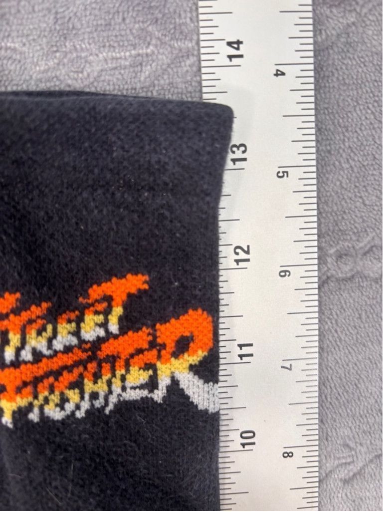 Stance Socks Men's Stance Socks, Street Fighter, M, Black/Orange Size ONE SIZE - 4 Thumbnail