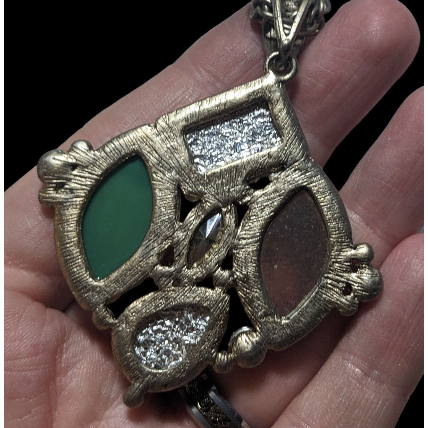 Other Rainbow Multi-Stone Pendant Necklace Size ONE SIZE - 6 Thumbnail