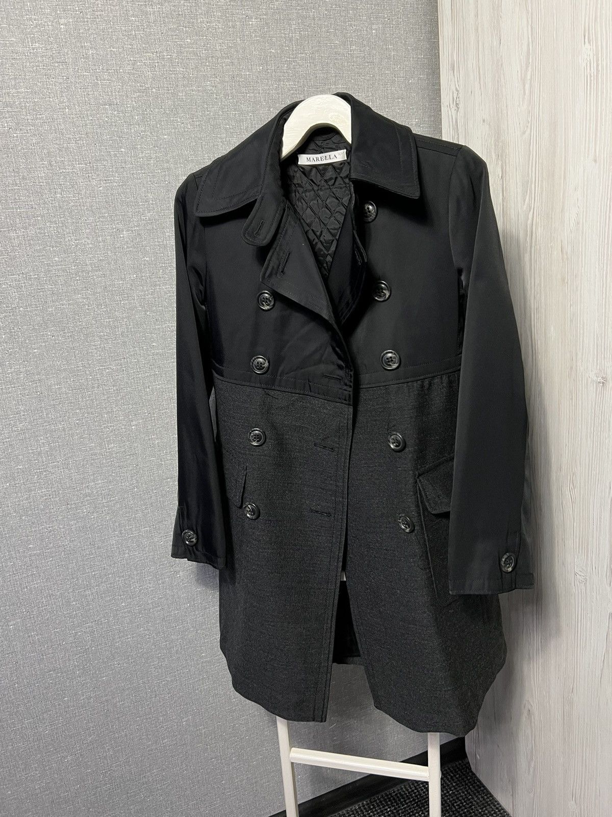 Marella Marella Trench Coat Wool + Nylon Size M / US 6-8 / IT 42-44 - 1 Thumbnail