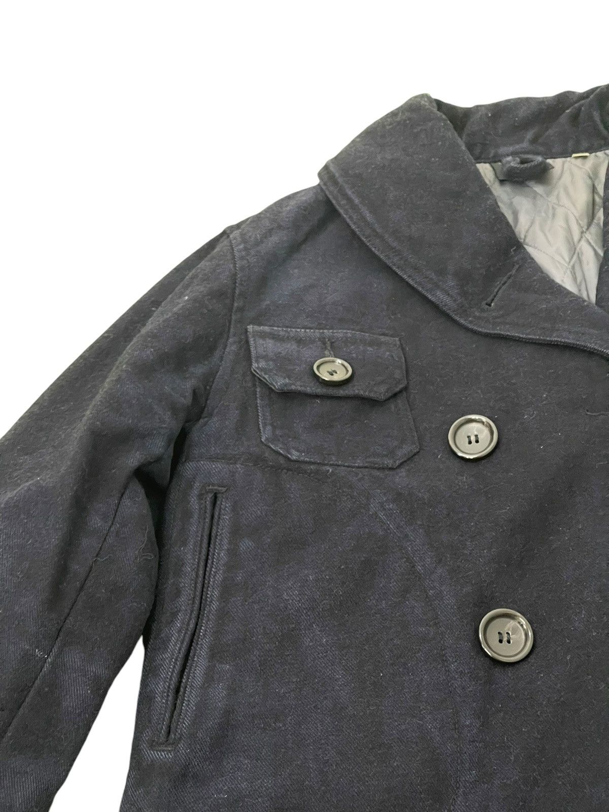 OMNIGOD Shawl Collar Navy Jacket Omnigod Japan Indigo Blue 6🟩5 Size US M / EU 48-50 / 2 - 6 Thumbnail