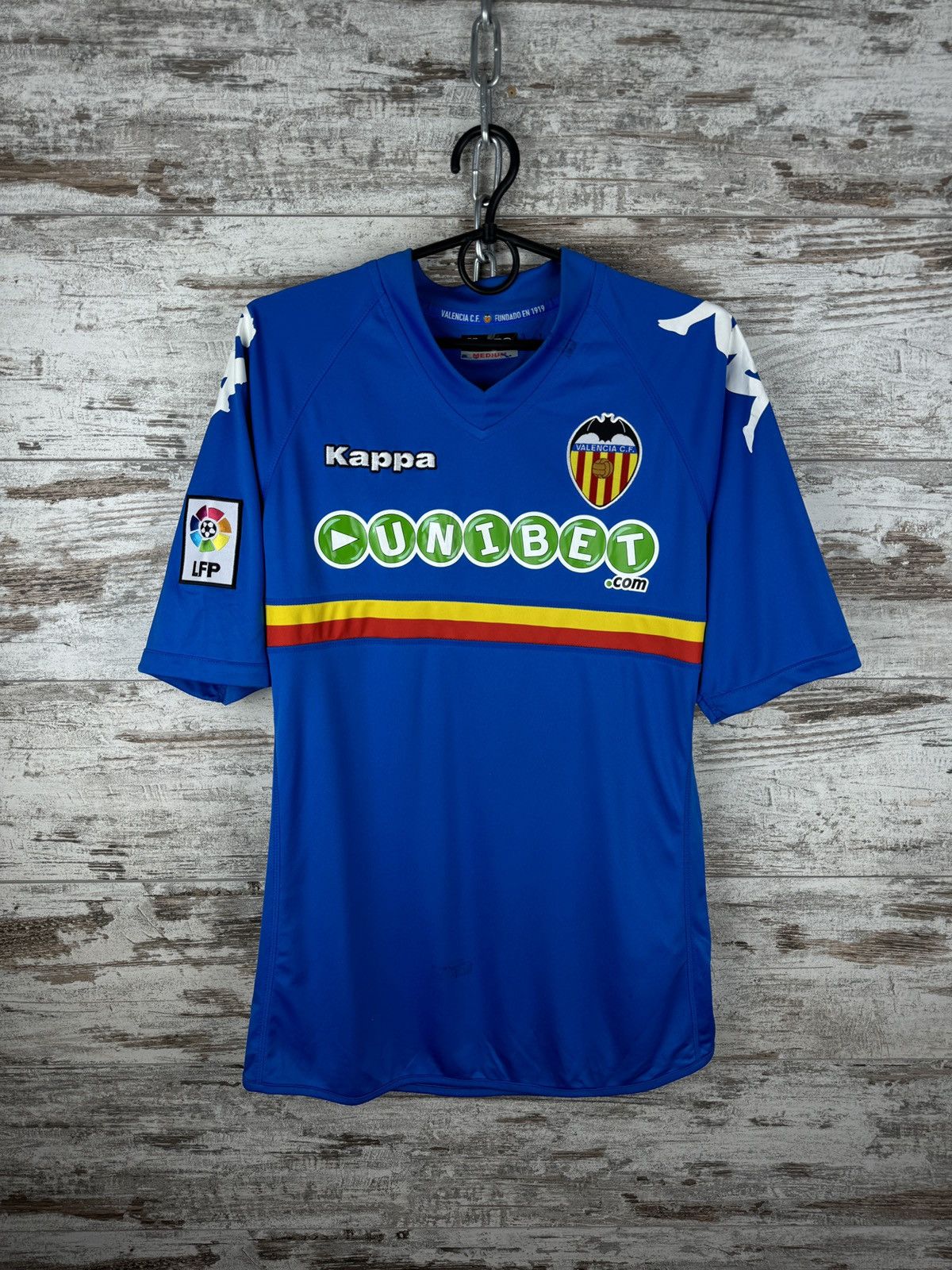 Kappa Mens Vintage Kappa Valencia FC Soccer Jersey T-shirt tee Size US M / EU 48-50 / 2 - 3 Thumbnail