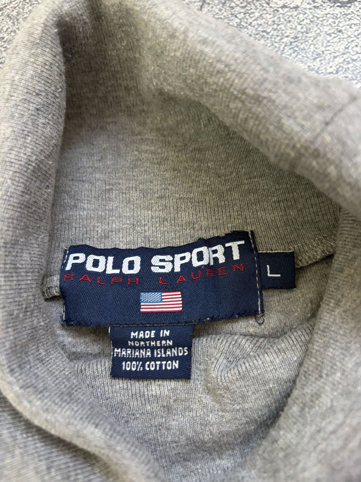Polo Ralph Lauren Vintage 90s Polo Sport Ralph Lauren Turtleneck Long Sleeve L Size US L / EU 52-54 / 3 - 4 Thumbnail