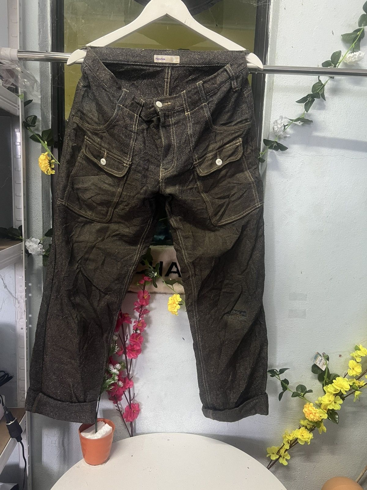 Issey Miyake × Ne-Net Ne net Issey Miyake Bust pants Size US 32 / EU 48 - 1 Thumbnail