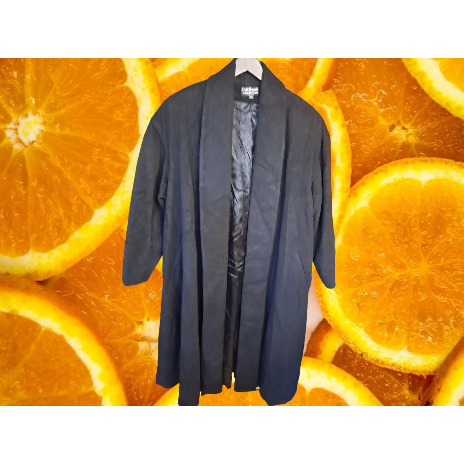 Other Dale Dressin For Paul Levy Designs Black Long Coat Cashmere Size US M / EU 48-50 / 2 - 1 Thumbnail