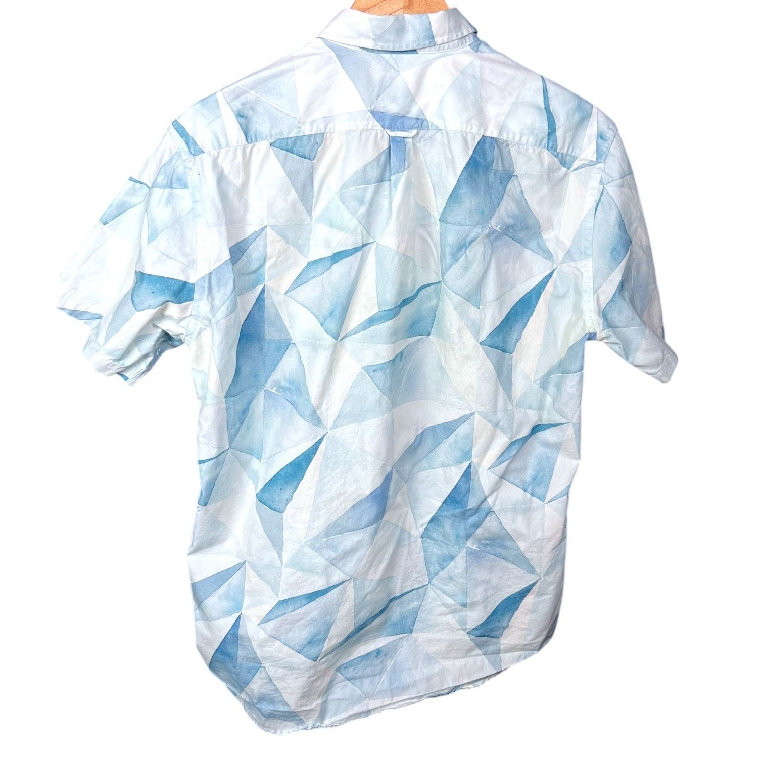 Schnaydermans Schnayderman's Geometric Button Up Shirt 41-42 16.5 $250 Size US M / EU 48-50 / 2 - 2 Thumbnail