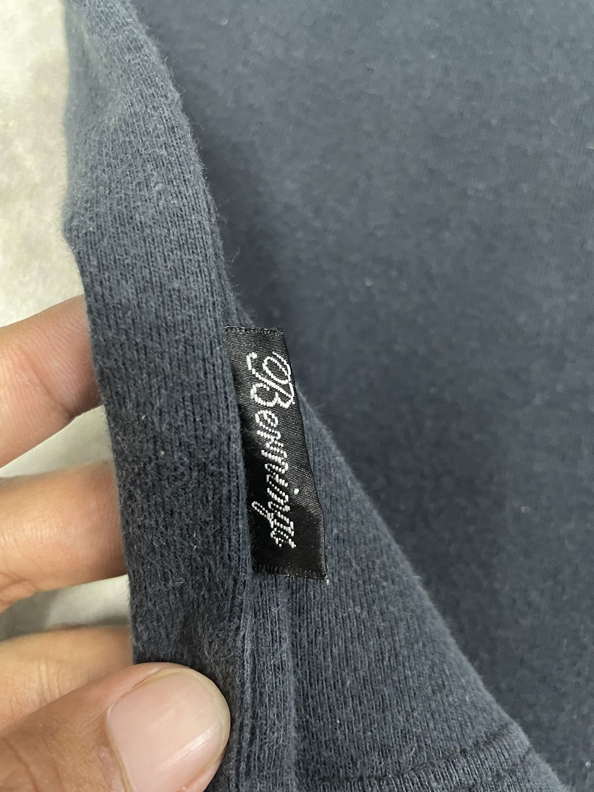 If Six Was Nine Bernings Sho Japan Tank Top Faded Navy Size US XS / EU 42 / 0 - 8 Thumbnail