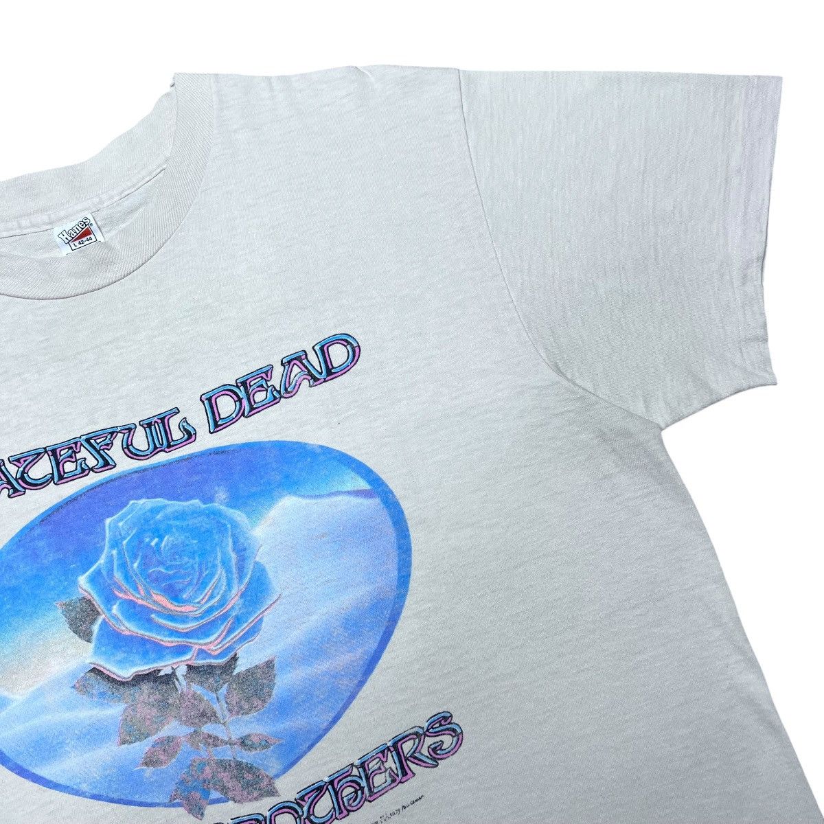 Band Tees 78 Grateful Dead Blues Brothers Blue Rose Winterland NYE Tee Size US L / EU 52-54 / 3 - 5 Thumbnail