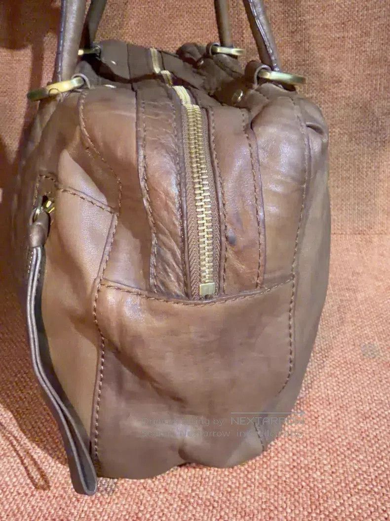 Givenchy Givenchy Brown Leather Handbag Size ONE SIZE - 4 Thumbnail