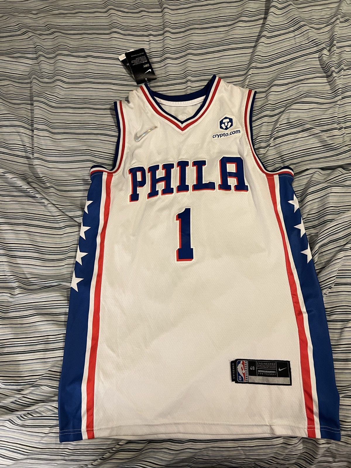 Philadelphia 76ers James Harden 29 James Harden 76ers Jersey M