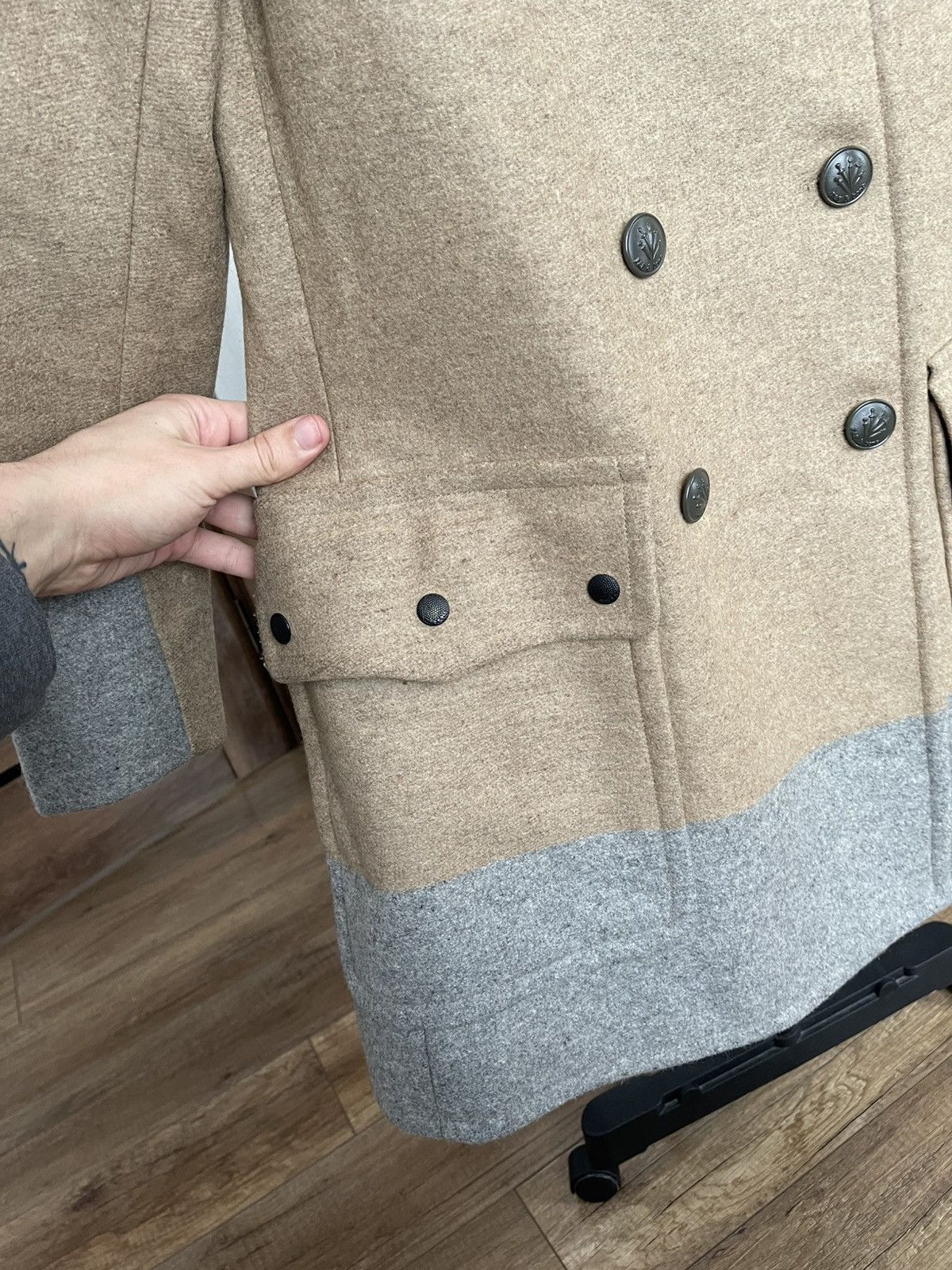Rag & Bone Rag And Bone New York Double Wool Coat Jacket Size US S / EU 44-46 / 1 - 11 Thumbnail