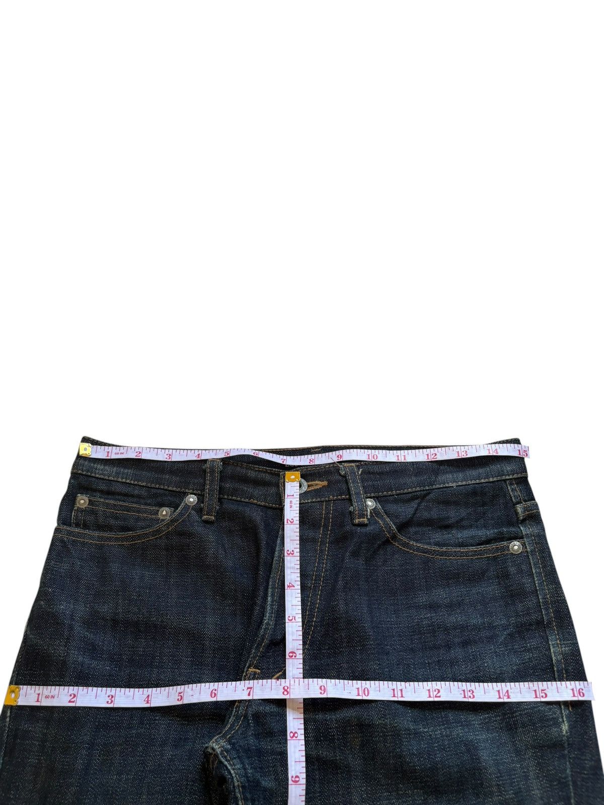 Japanese Brand Vintage Japanese Brand Blue Wash Jeans Size US 30 / EU 46 - 11 Thumbnail