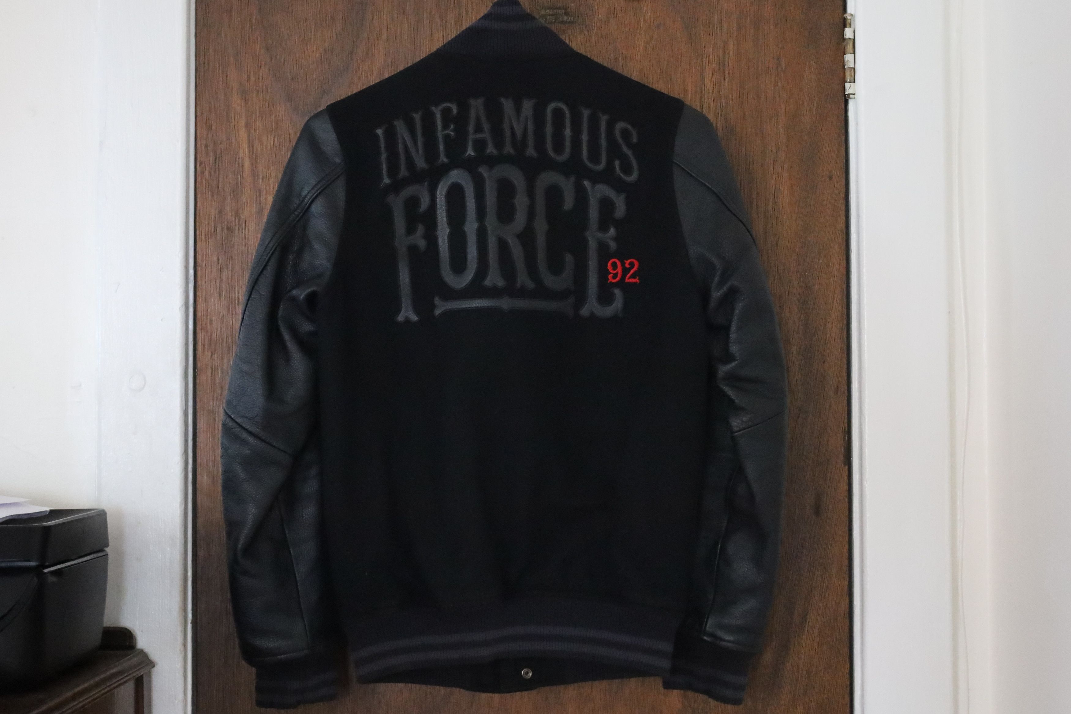Nike Vintage Nike Destroyer Air 180 Infamous Force 92' Jacket Size US S / EU 44-46 / 1 - 1 Thumbnail