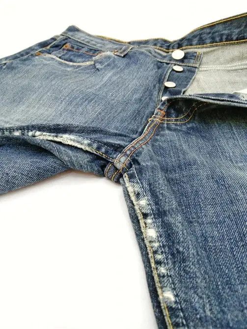 Levi's Vintage Levi's 501 Distressed Jeans 30x29 Size US 30 / EU 46 - 3 Thumbnail