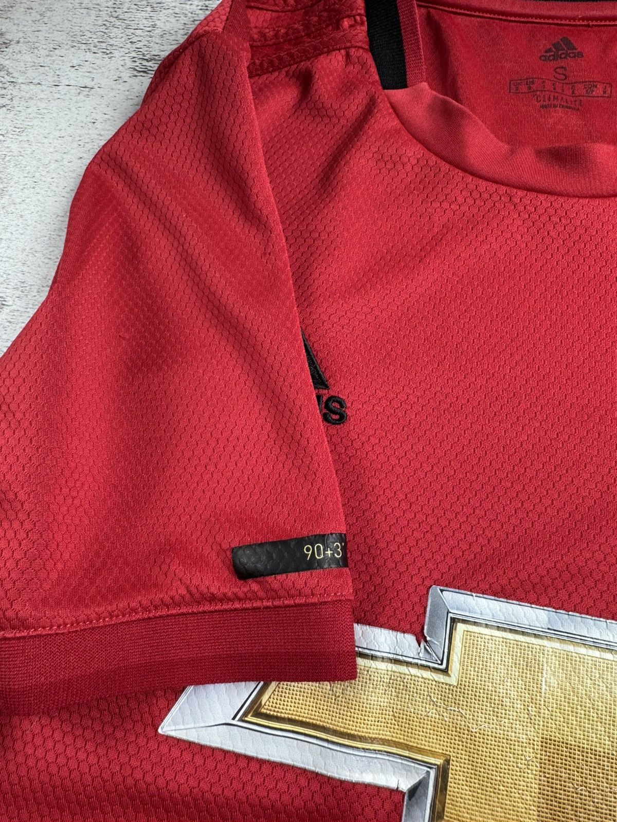 Adidas Vintage Manchester United 2019/2020 Red Soccer Football T Shirt Jersey Kit Size US S / EU 44-46 / 1 - 10 Thumbnail