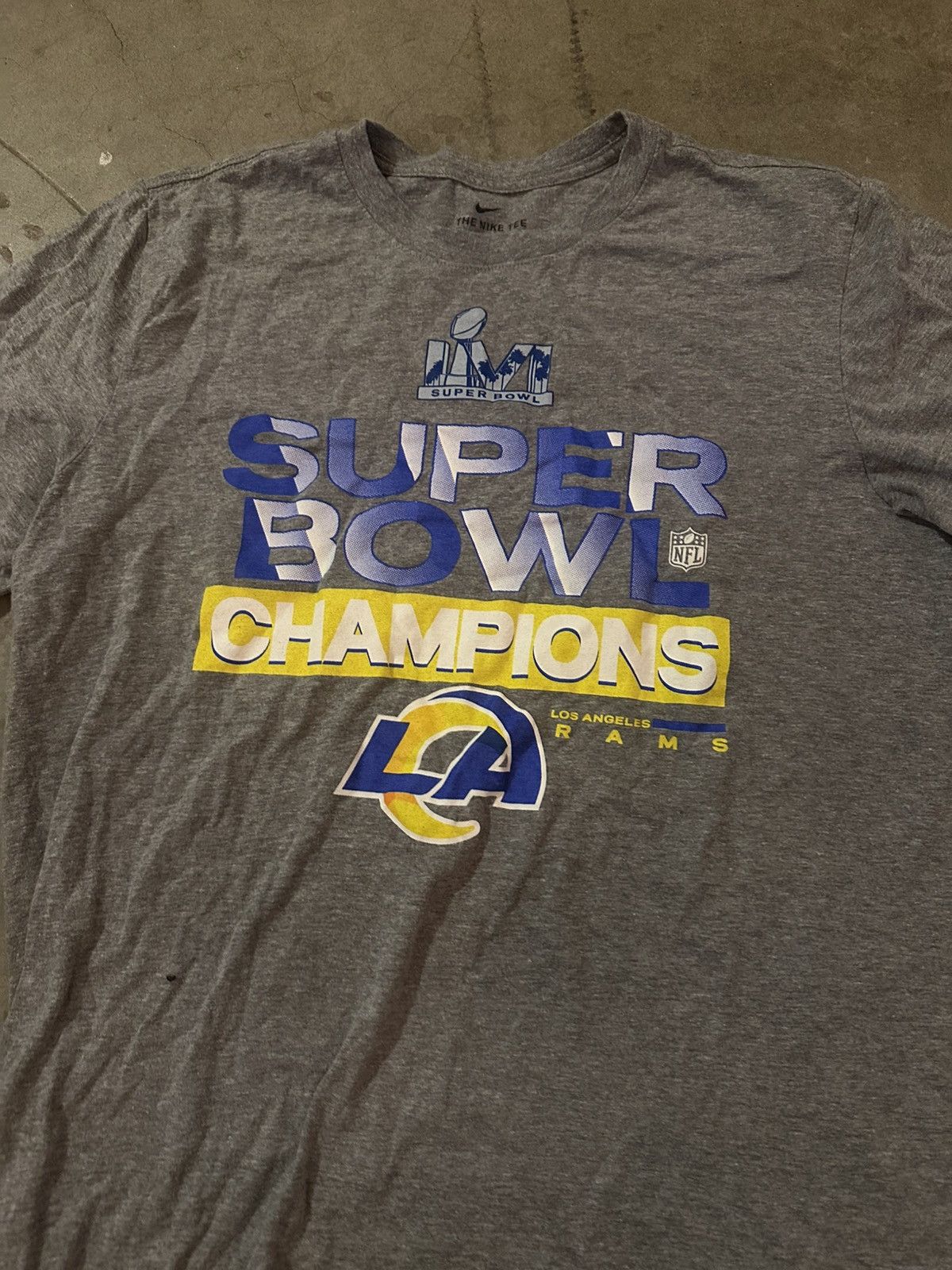 NFL Los Angeles Rams NFL Super Bowl Champions Tee Shirt Size L Size US L / EU 52-54 / 3 - 2 Thumbnail