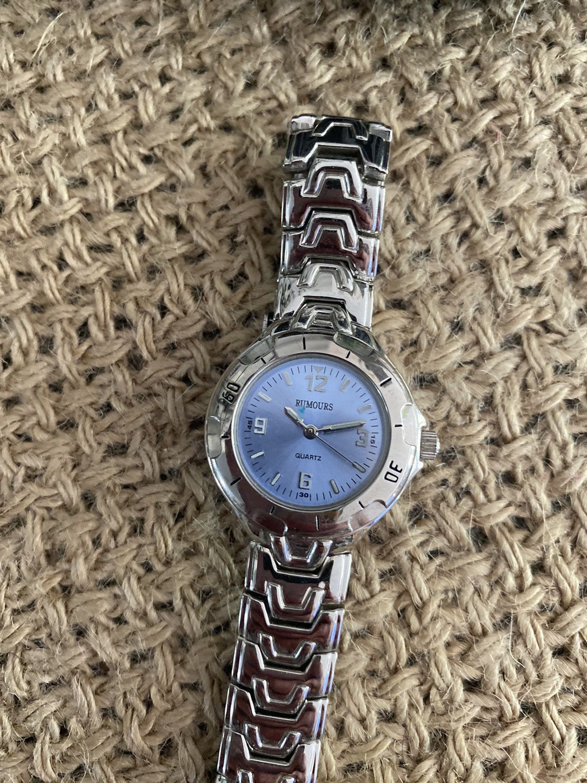 Other VINTAGE QUARTZ MOVT WOMANS STAINLESS STEEL WATCH Size ONE SIZE - 7 Thumbnail