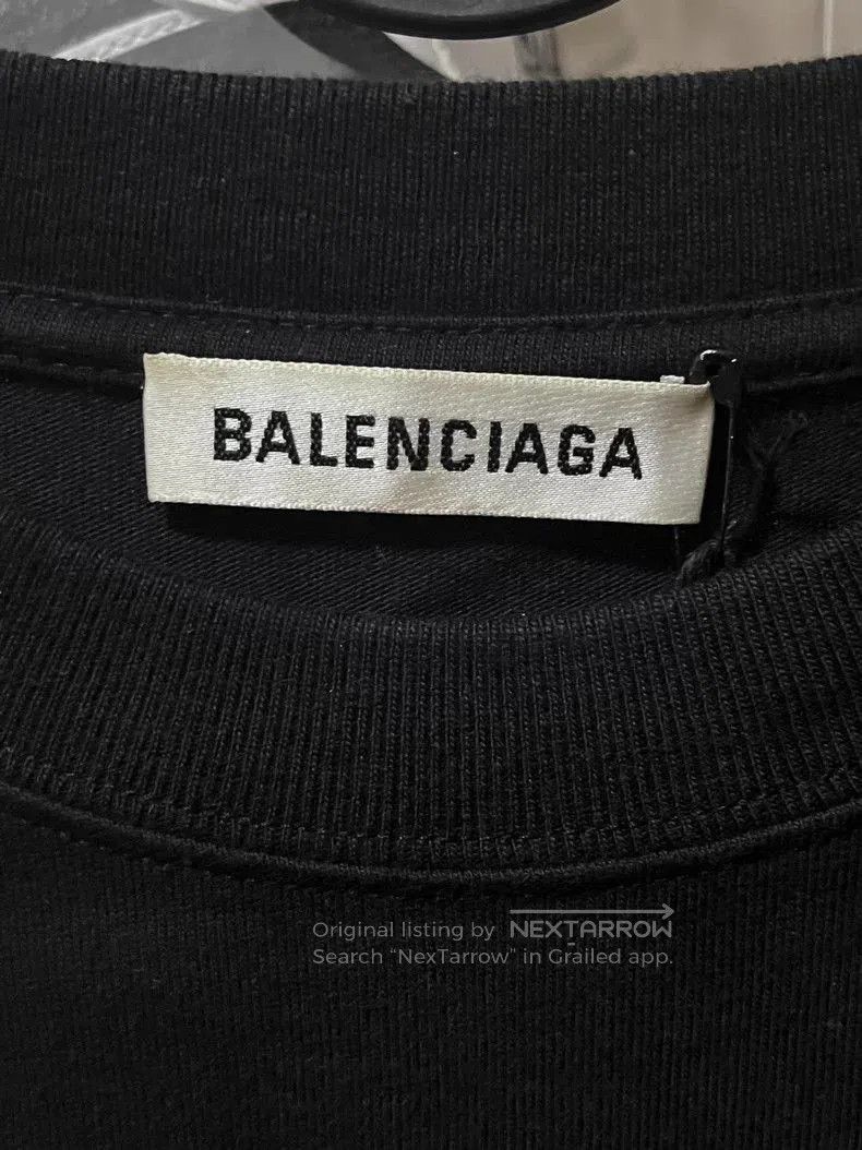 Balenciaga Balenciaga GW Slogan Short Sleeve Tee. Size US M / EU 48-50 / 2 - 3 Thumbnail