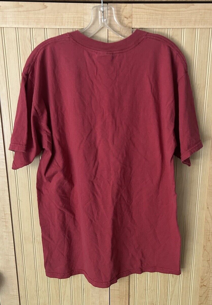 Gildan 90s Vintage “Band, It’s Awesome” T-shirt, Red Size Large Ir Size US XL / EU 56 / 4 - 3 Thumbnail
