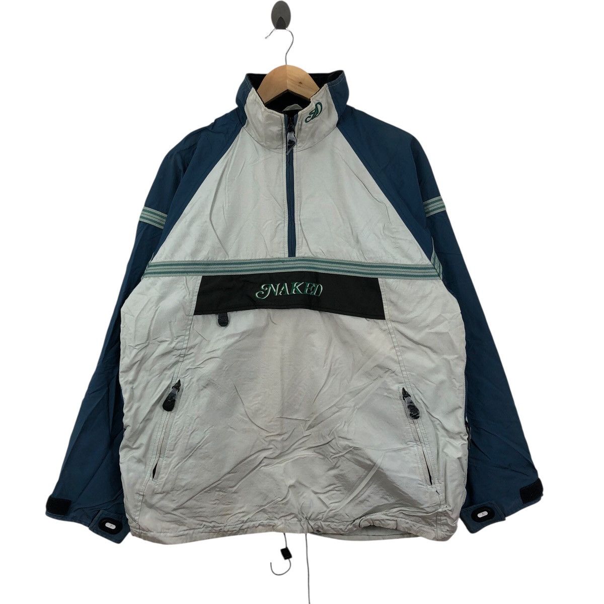 Vintage Vintage NAKED SNOWBOARD WEAR Gelanots Light Dirty Jacket Size US L / EU 52-54 / 3 - 1 Thumbnail