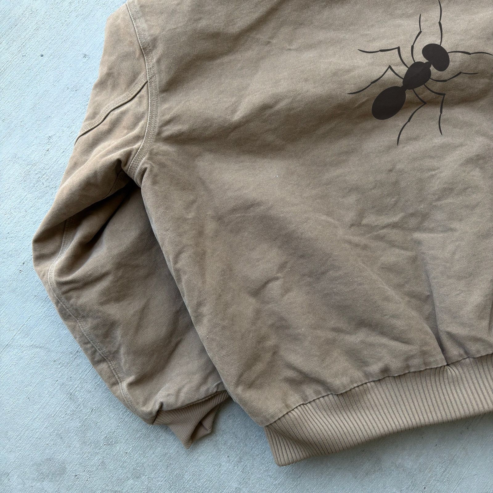 Carhartt × Vintage Carhartt J130 FRB brown hooded work wear jacket Size US XL / EU 56 / 4 - 7 Thumbnail