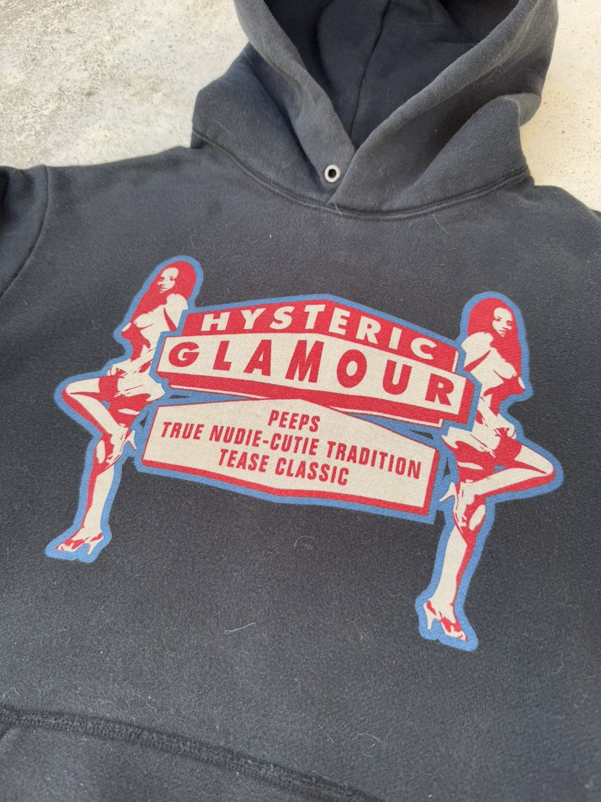 Hysteric Glamour Hysteric Glamour Peeps Nudie-Cutie Hoodie Size US M / EU 48-50 / 2 - 3 Thumbnail