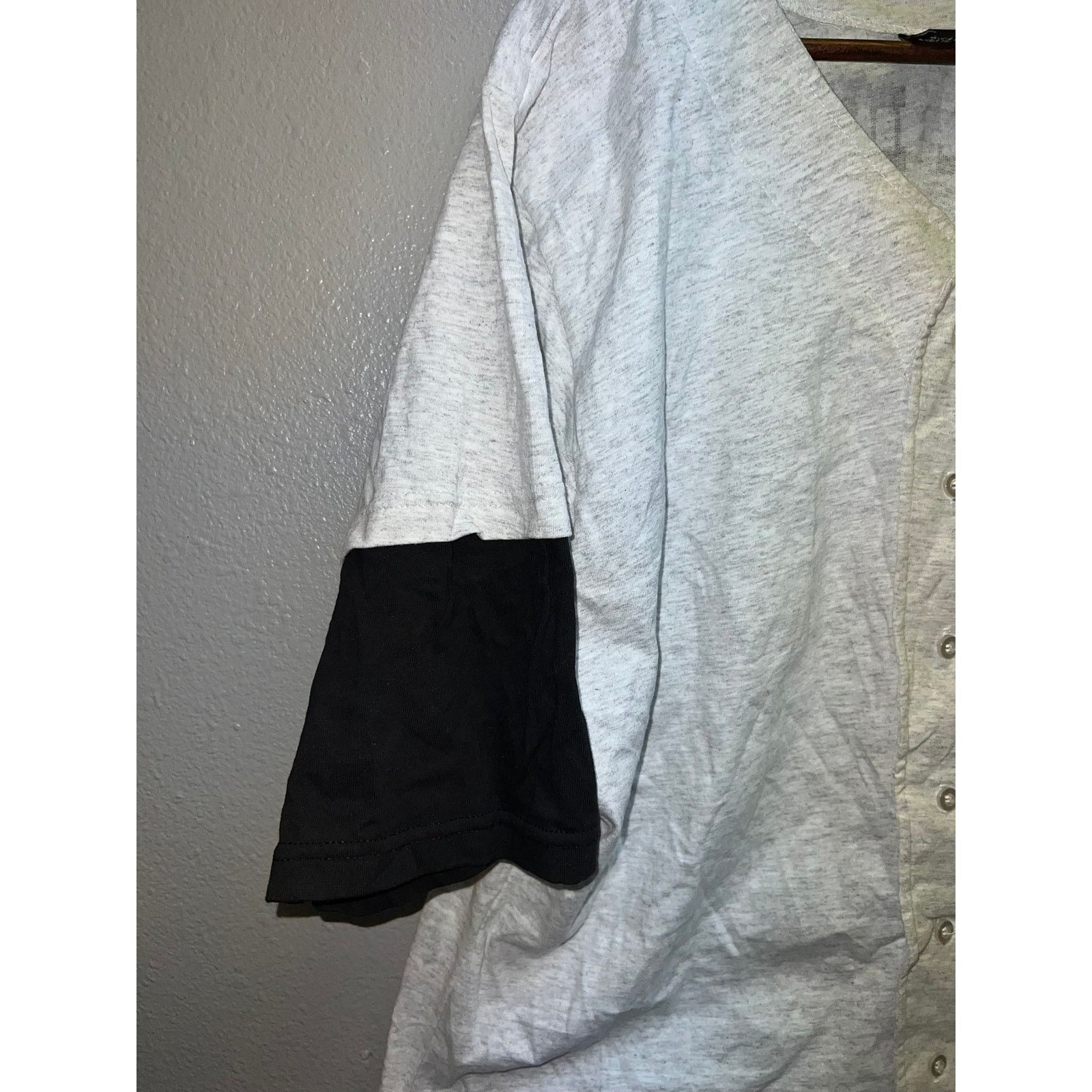 Vintage Vintage Cotton Jersey Scheibel Dry Wall Gray baseball 90s L Size US L / EU 52-54 / 3 - 4 Thumbnail