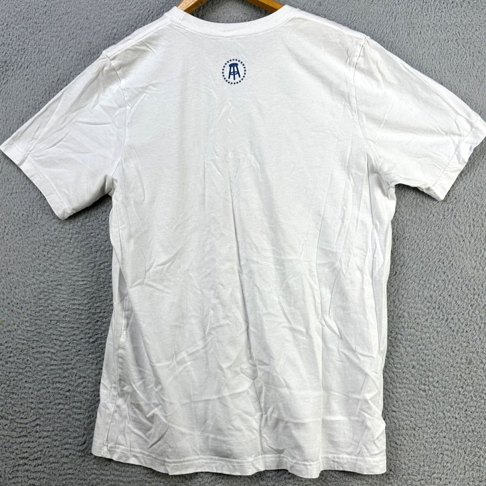 Vintage Barstool Sports White T-Shirt Short Sleeve Tee Men Medium Graphic Print Crewneck Size US M / EU 48-50 / 2 - 2 Thumbnail