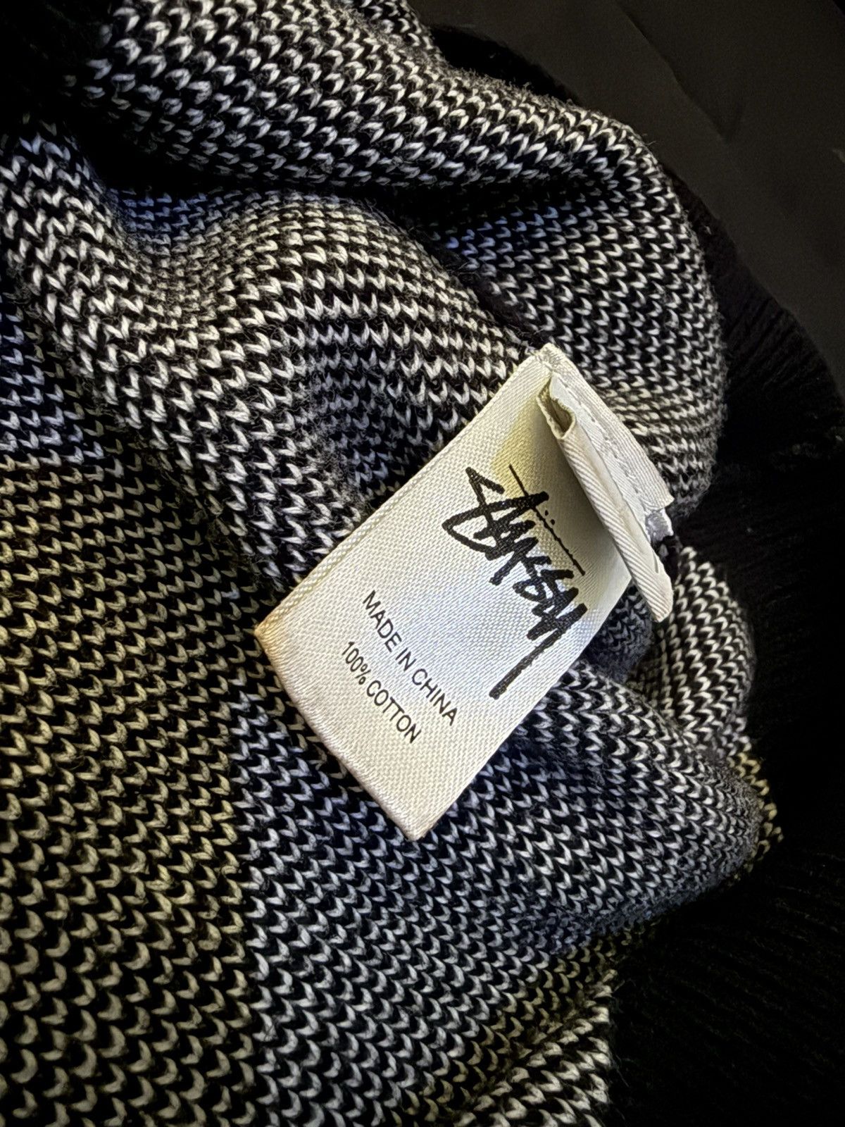 Stussy Stussy Smooth Stock Knit Black Vest Size US S / EU 44-46 / 1 - 7 Thumbnail