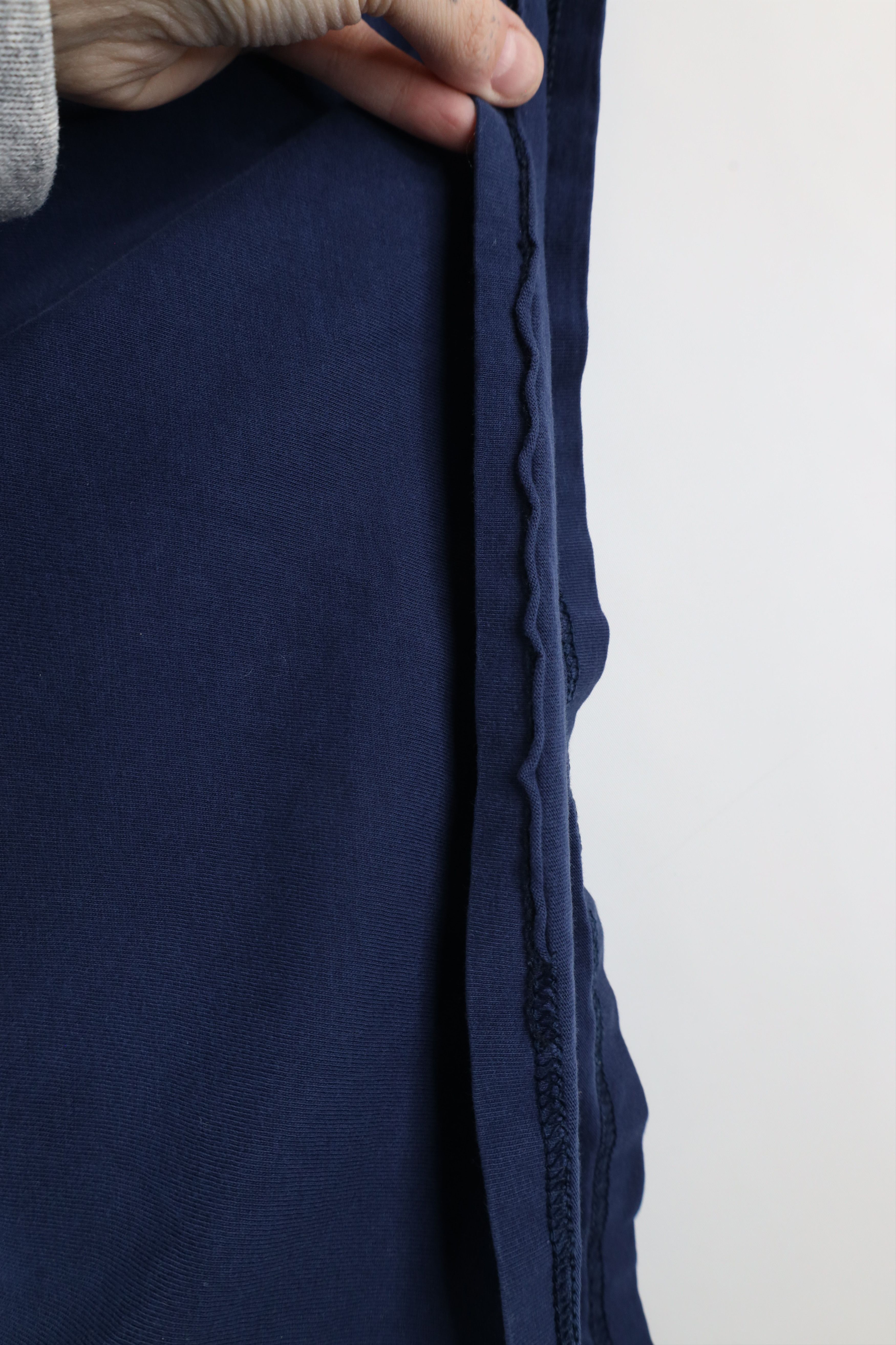 Hanes × Vintage Vintage 90s Hanes Beefy Cotton Long Sleeve T-Shirt Blue Size US XL / EU 56 / 4 - 10 Thumbnail